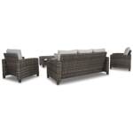 Cloverbrooke 4-Piece Outdoor Conversation Set - Image 8