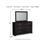 Belachime Full Panel Bed, Dresser and Mirror - Image 5