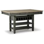 Tyler Creek Counter Height Dining Table and 4 Barstools with Server - Image 5