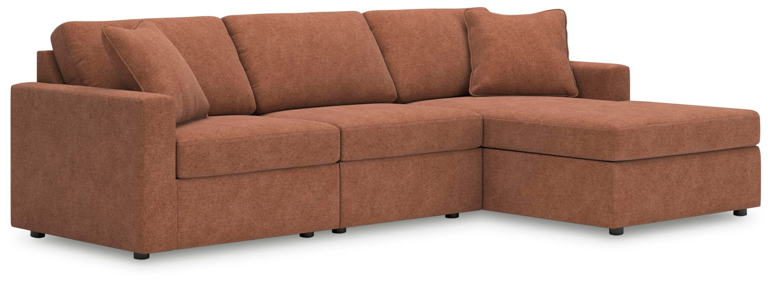 cf4dca5e2afeba9075074252a60d290f Modmax 3-Piece Sectional with Chaise - Image 1