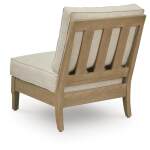 Clare View Armless Chair with Cushion - Image 5