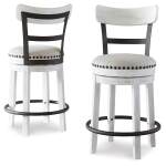 Valebeck Counter Height Dining Table, 4 Barstools and Server - Image 6