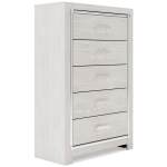 Altyra Queen Upholstered Panel Bed, Dresser, Mirror, and Chest - Image 6