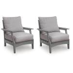 Cove Beach Outdoor Lounge Chair with Cushion - Image 2