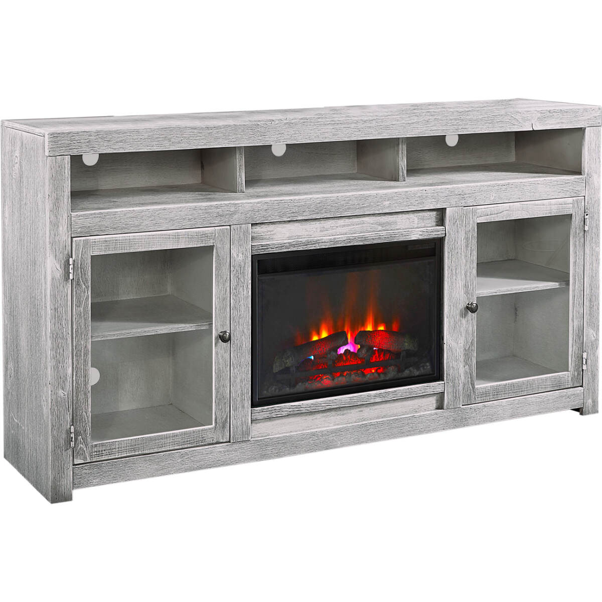 d0749845be4dac9be778ee8ac15ba3ec Avery Loft 74" Highboy Fireplace Console W/ 2 Doors DY1955-GHT - Image 1
