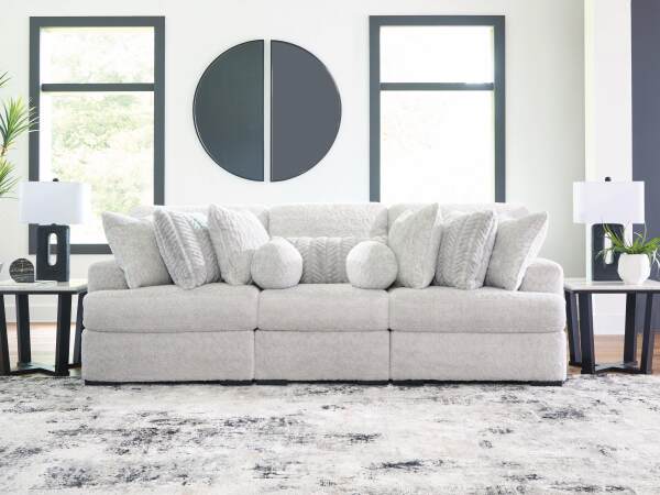 Cuddle Plush 3-Piece Sectional - Image 3