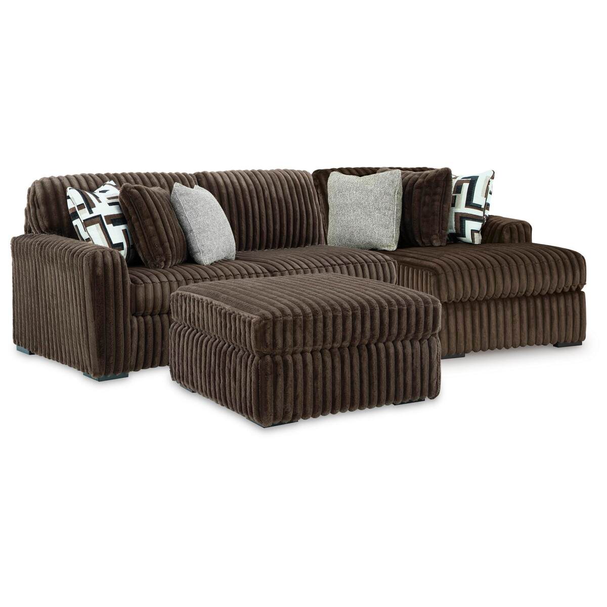 d1514e377a6867c8dffefd39660c47a3 Midnight-Madness 2-Piece Sectional and Ottoman - Image 1