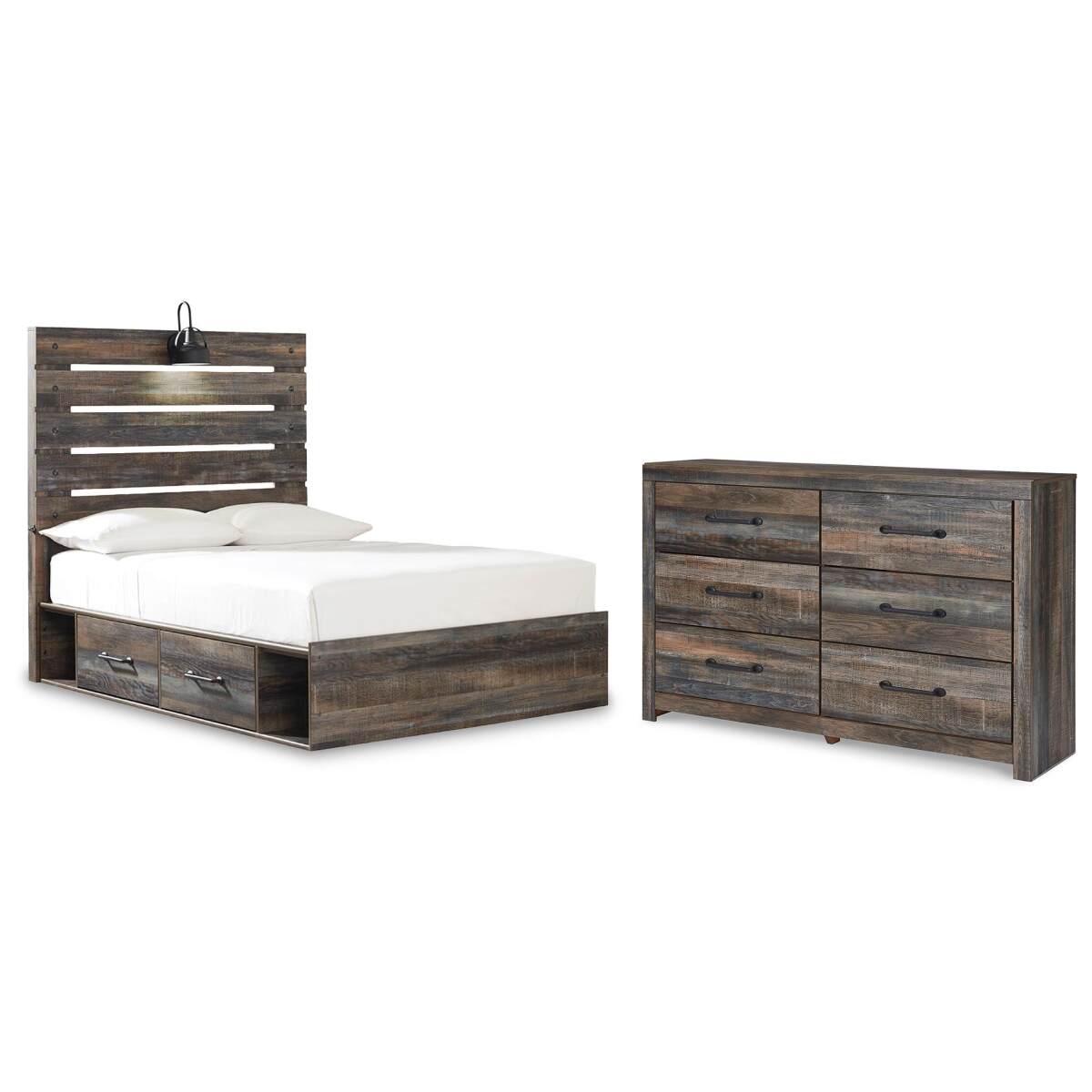 d1a64a4a311633a00cc035e153d0e18b Drystan Full Panel Storage Bed and Dresser - Image 1