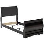 Huey Vineyard Twin Sleigh Bed and Nightstand - Image 4