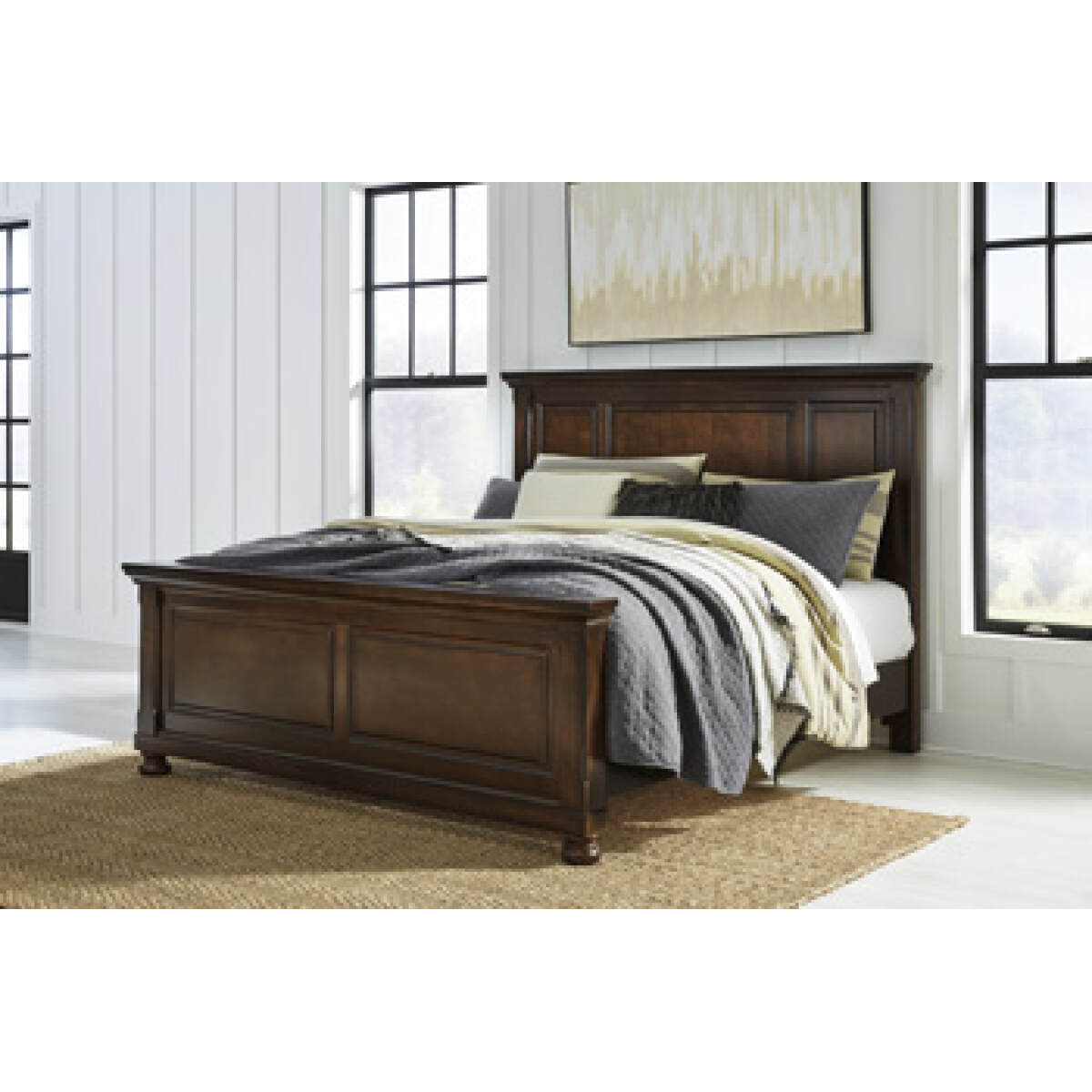 d1d22ad257f34fc32cbfd27f17b999ea Porter King Panel Bed - Image 1