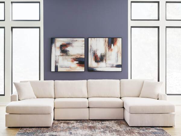 Modmax 4-Piece Sectional with Chaise - Image 3