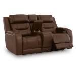 Knightington Power Reclining Loveseat with Audio Seating - Image 4