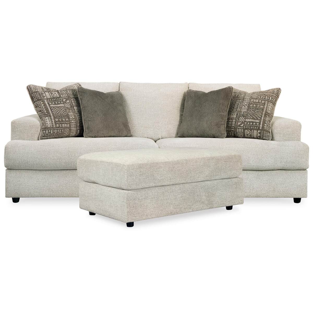d28d8420f0676785fea2fb193ba93cfb Soletren Sofa and Ottoman - Image 1
