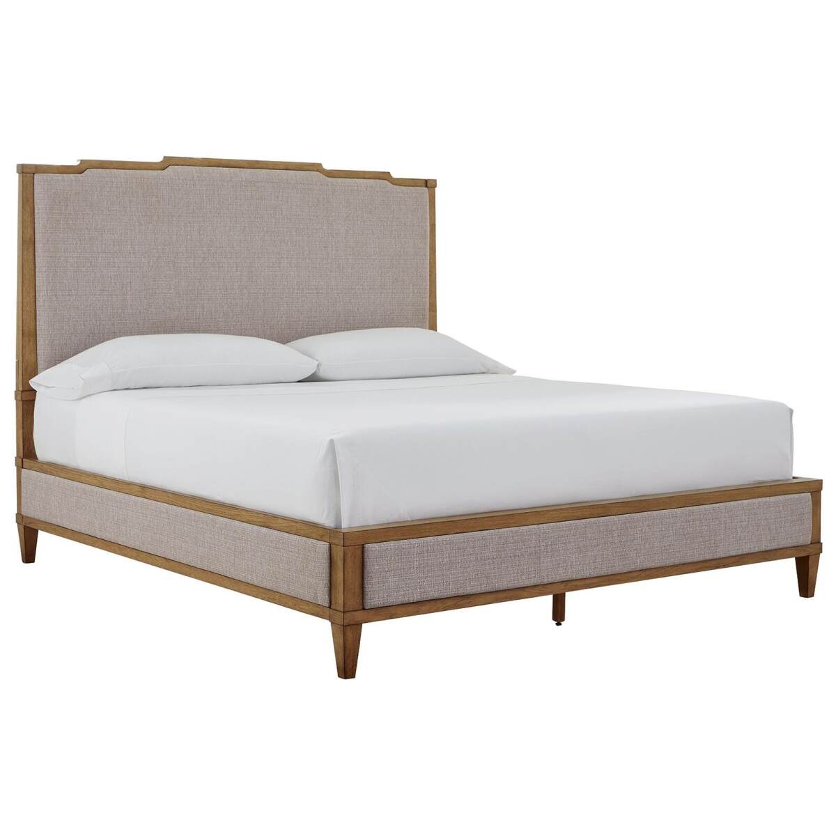 d2db6010998cb30d39b49783fe826821 Sharlance King Upholstered Panel Bed - Image 1