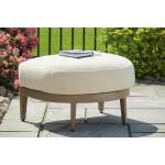 Serene Bay Outdoor Ottoman with Cushion - Image 3
