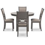 Wrenning Dining Table and 4 Chairs (Set of 5) - Image 4
