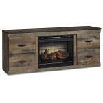 Trinell TV Stand with Electric Fireplace - Image 4