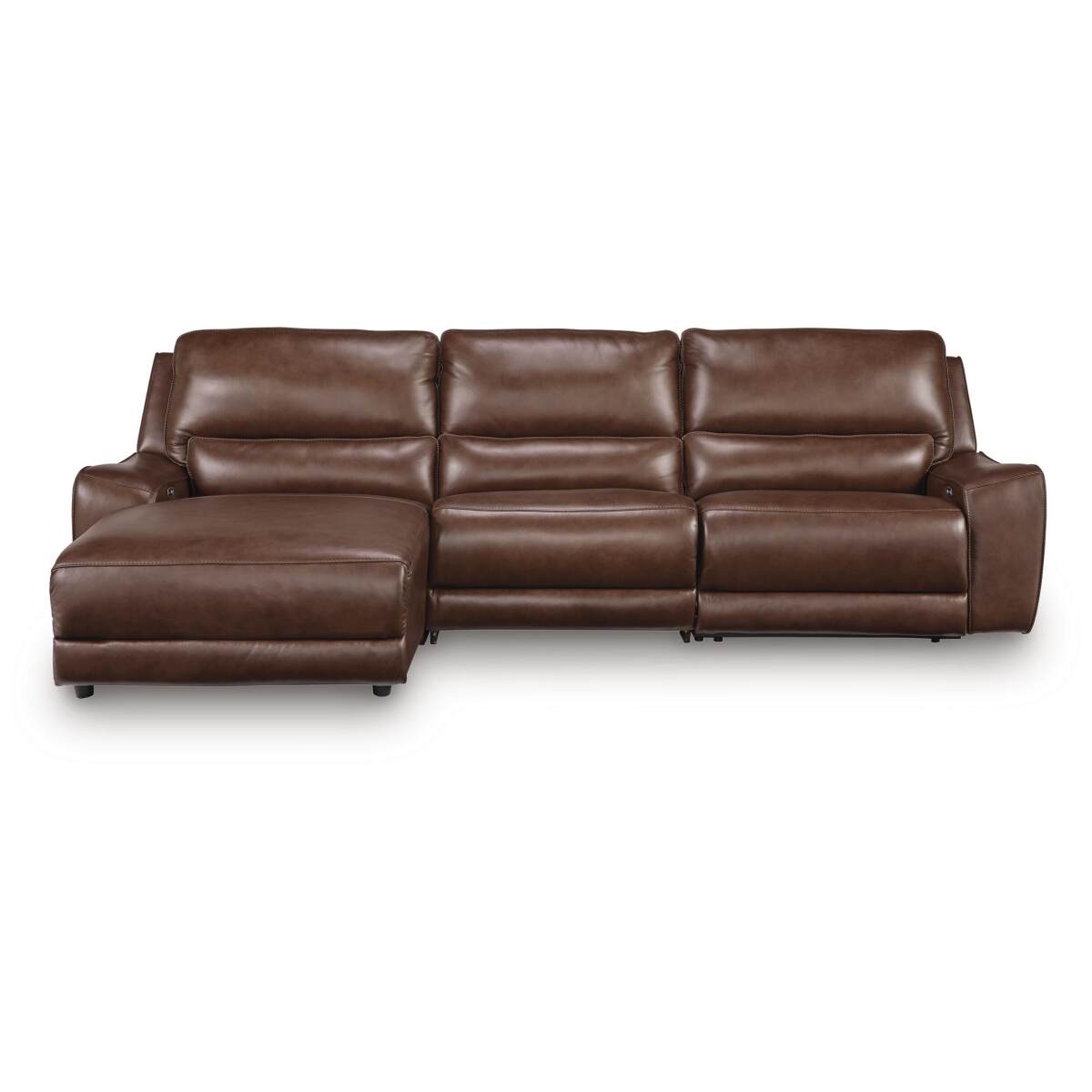 d37e9405d05185b27014e8313651434d DeepWakes 3-Piece Reclining Sofa Chaise - Image 1