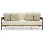 Serene Bay Outdoor Sofa with Cushion - Image 4