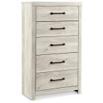 Cambeck King Panel Bed with Storage, Chest and 2 Nightstands - Image 3