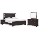 Covetown King Panel Bed, Dresser, Mirror and Nightstand - Image 2
