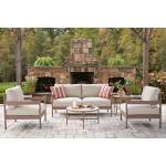 Bluff Trail Outdoor Love/Chairs/Tables Set (Set of 5) - Image 3