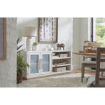 Perry 65" Console W/ 2 Doors MAA1242-WHI - Image 5