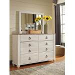 Willowton Queen Panel Bed, Dresser, Mirror, and Nightstand - Image 7