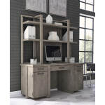 Platinum Credenza And Hutch I251HOGRP2 - Image 4