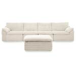 Fannin 4-Piece Sectional with Ottoman