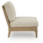 Clare View Armless Chair with Cushion - Image 4