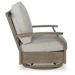 Rainier Ranch Outdoor Swivel Glider Chair with Cushion - Image 6