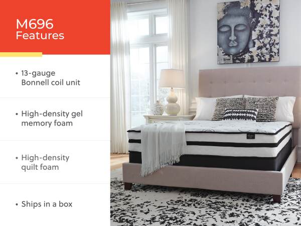 Chime 10 Inch Hybrid Twin Mattress in a Box - Image 5