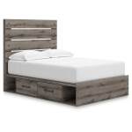 Graystorm Full Panel Bed with Storage - Image 2