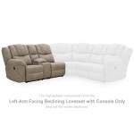 Pearce-Pike Left-Arm Facing Reclining Loveseat with Console - Image 3
