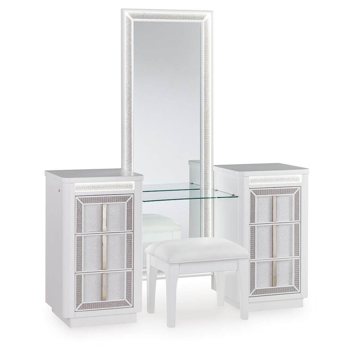 d8d57961f384946bf179891f5215969c Chalanna Vanity, Mirror and Stool - Image 1