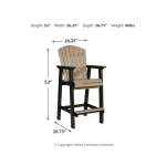 Fairen Trail Barstool (Set of 2) - Image 5