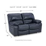 Leesworth Power Reclining Loveseat - Image 5