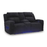 Belvarrow Power Reclining Loveseat with Console