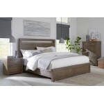 Modern Loft 2 Drawer Nightstand W/ Power IML-450-GRY-1 IML-450-GRY-1 - Image 5