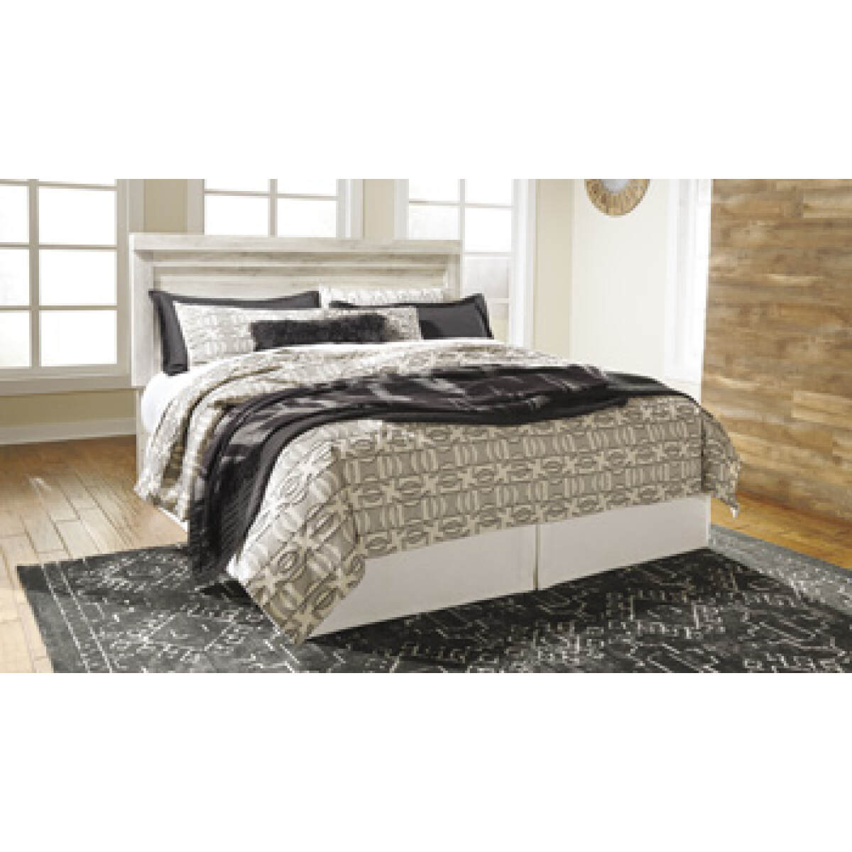 d980e531287d53b594ae05967ffdbd09 Bellaby King Panel Headboard - Image 1
