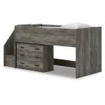 Frandern Twin Loft Bed with Drawer Storage - Image 5