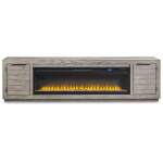 Naydell 92" TV Stand with Electric Fireplace - Image 5