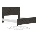 Prendonea King Panel Headboard/Footboard