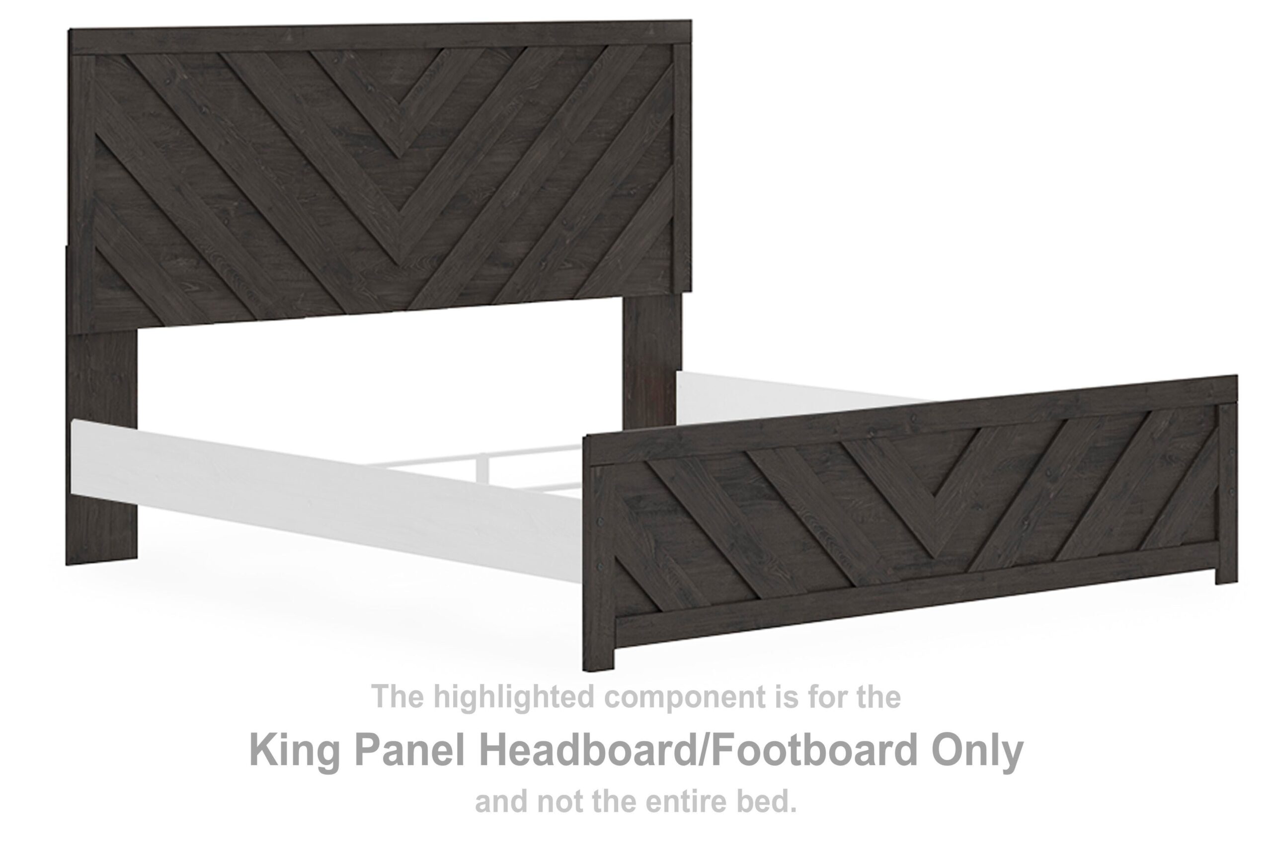 da12e45c22a9ce13cd6717e4f46d6190 Prendonea King Panel Headboard/Footboard - Image 1