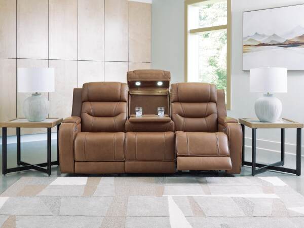 Knightington Power Reclining Sofa with Audio Seating - Image 7