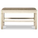 Bolanburg Counter Height Dining Table, 4 Stools, Bench and 2 Display Cabinets - Image 6