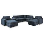 Modmax 6-Piece Sectional and 2 Ottomans - Image 2