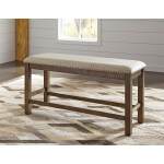 Moriville Counter Height Dining Table with 4 Barstools, Bench, and Server - Image 16