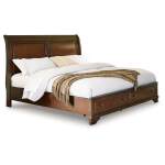 Trellington Queen Sleigh Storage Bed